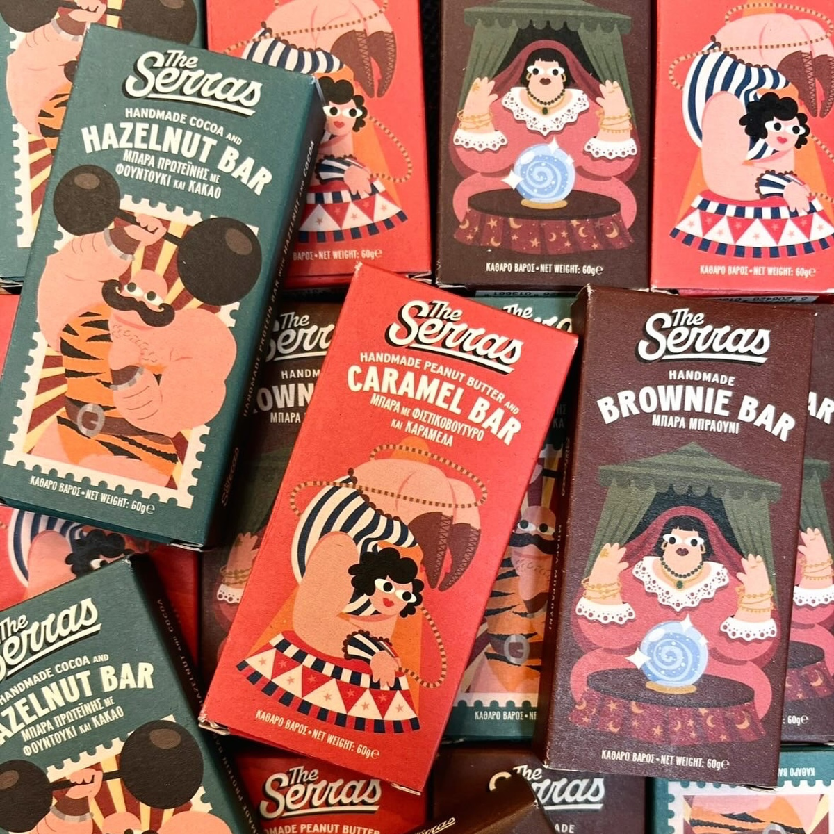 The Serras Raw Brownie Bar