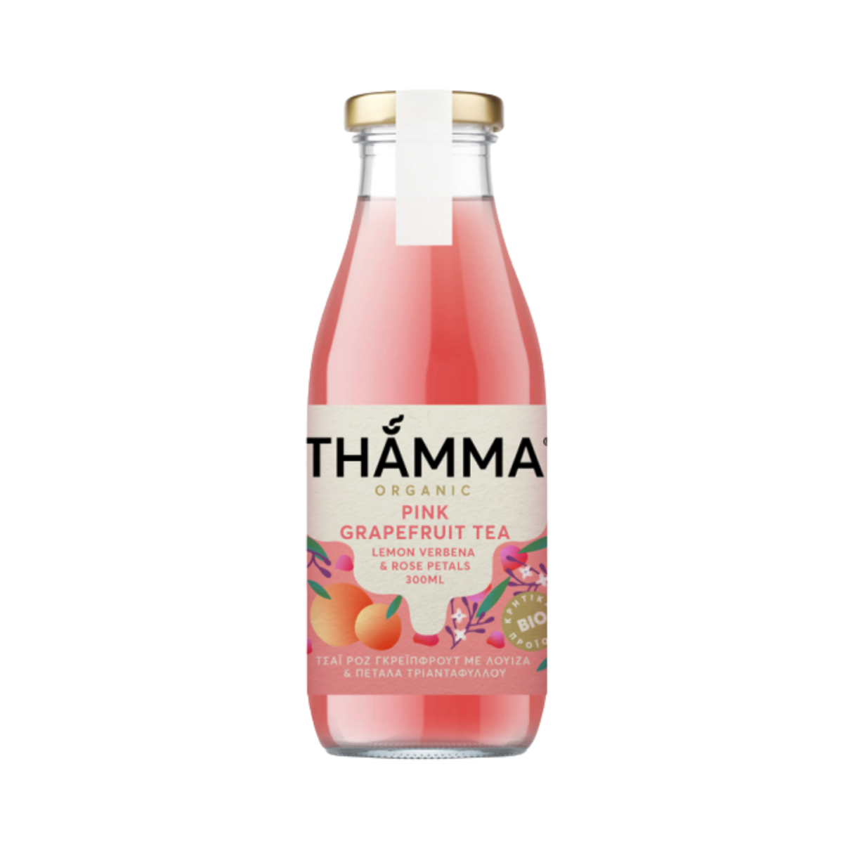 Organic Pink Grapefruit Tea (Sold by the Case - 12 Bottle Minimum)