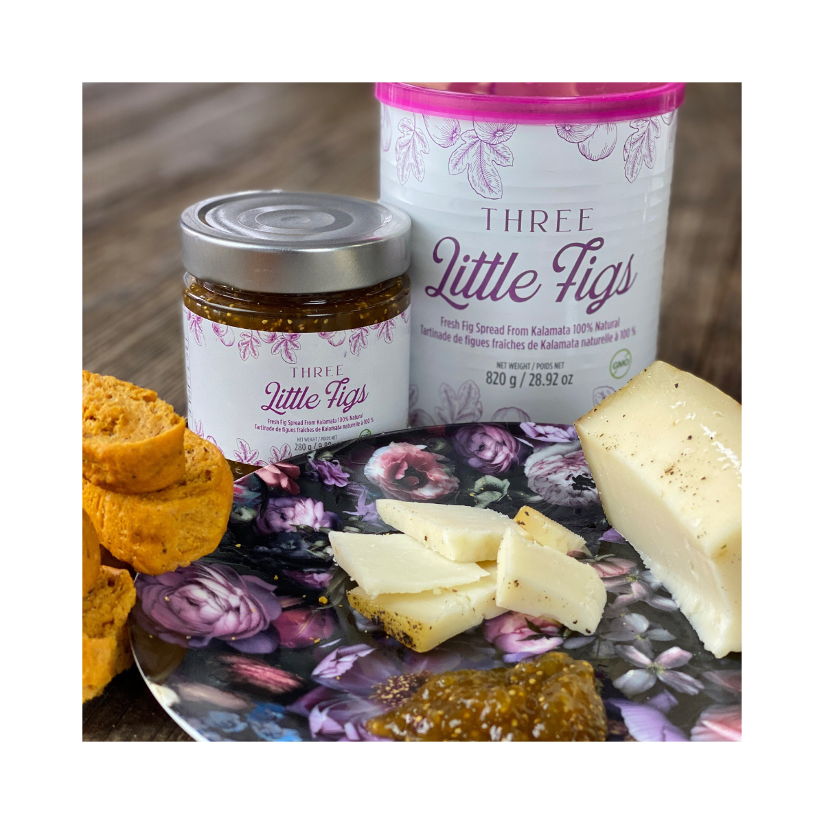 Three Little Figs Spread, fig spread, fig jam, Greek fig spread, Greek fig jam, Greek figs, figs