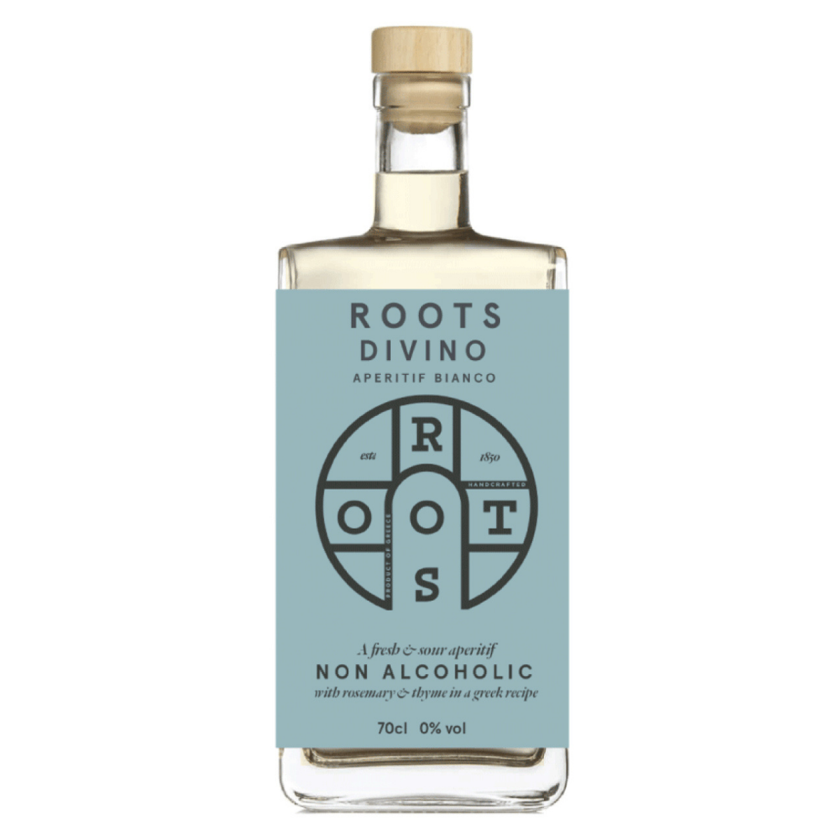 Roots Divino Bianco, non-alcoholic, alcohol free, vermouth, non-alcoholic vermouth