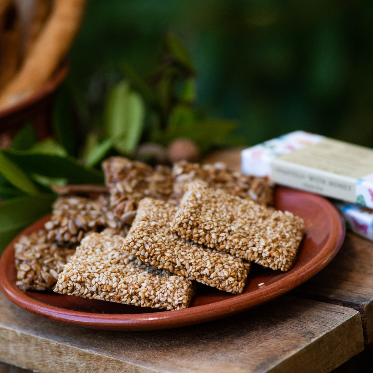 Navarino Icons Sesame Seed Bar with Honey
