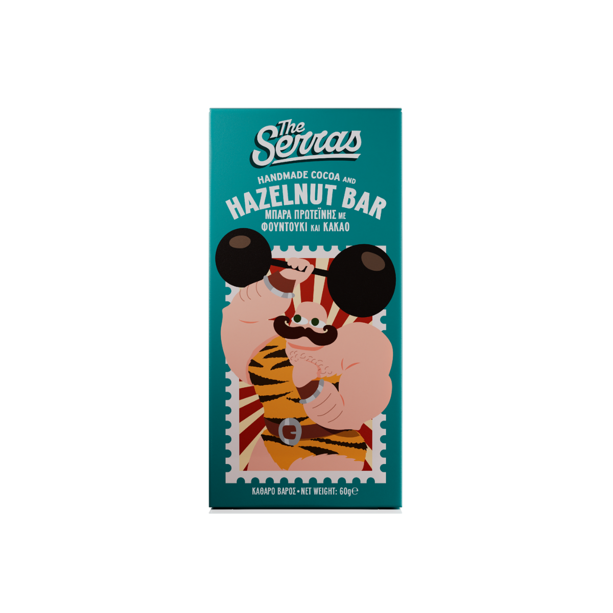 The Serras Raw Hazelnut & Cocoa Protein Bar