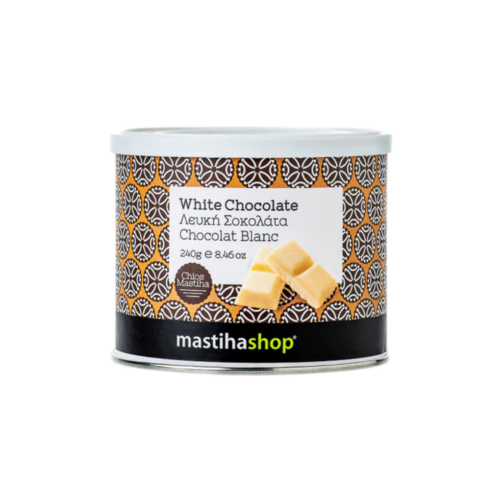 White Chocolate and Chios Mastiha Beverage Powder