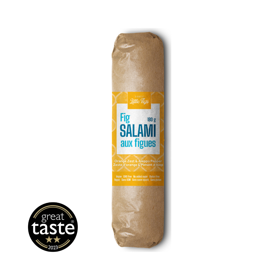Three Little Figs Fig Salami | Orange Zest & Aleppo Pepper