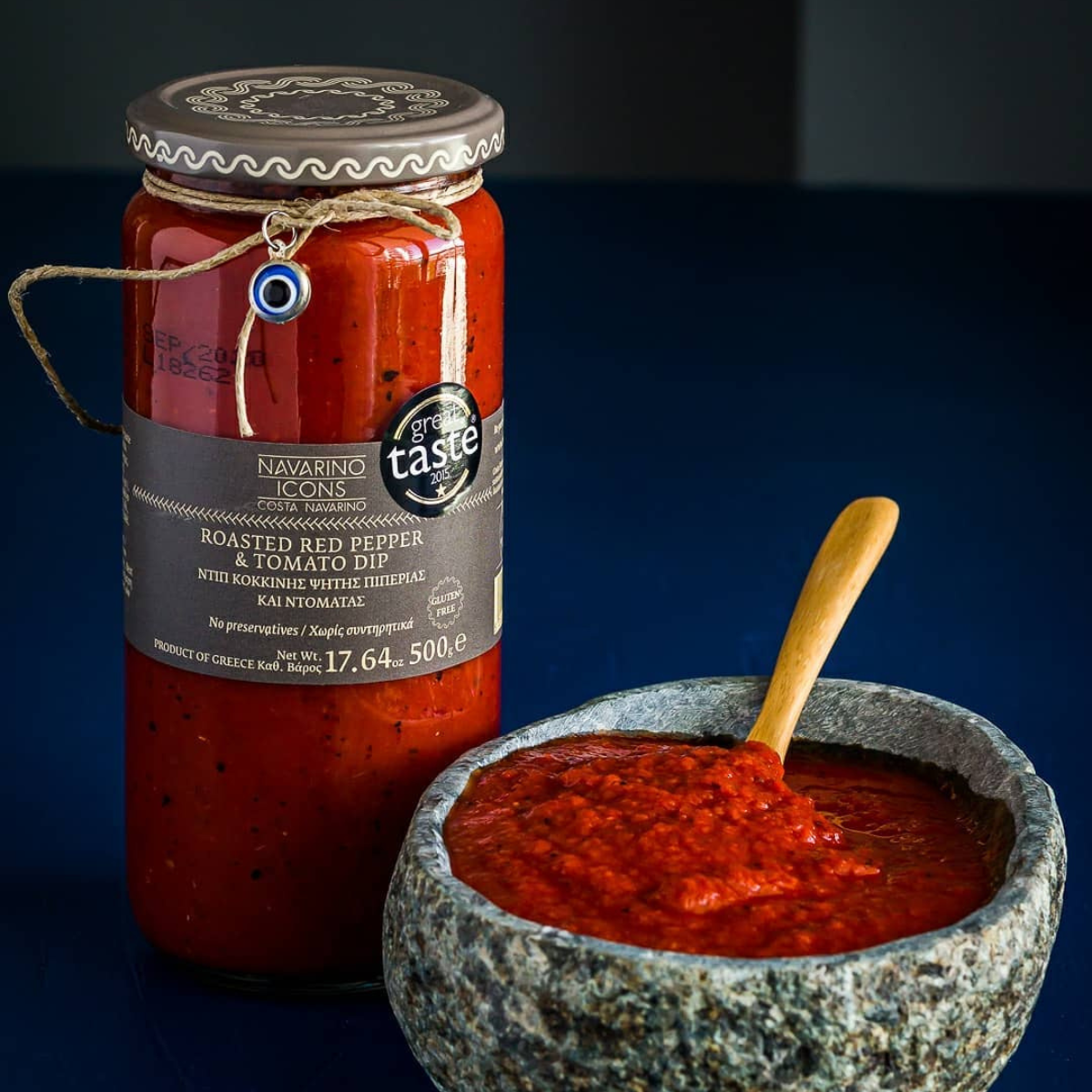 Navarino Icons Roasted Red Pepper and Tomato Dip