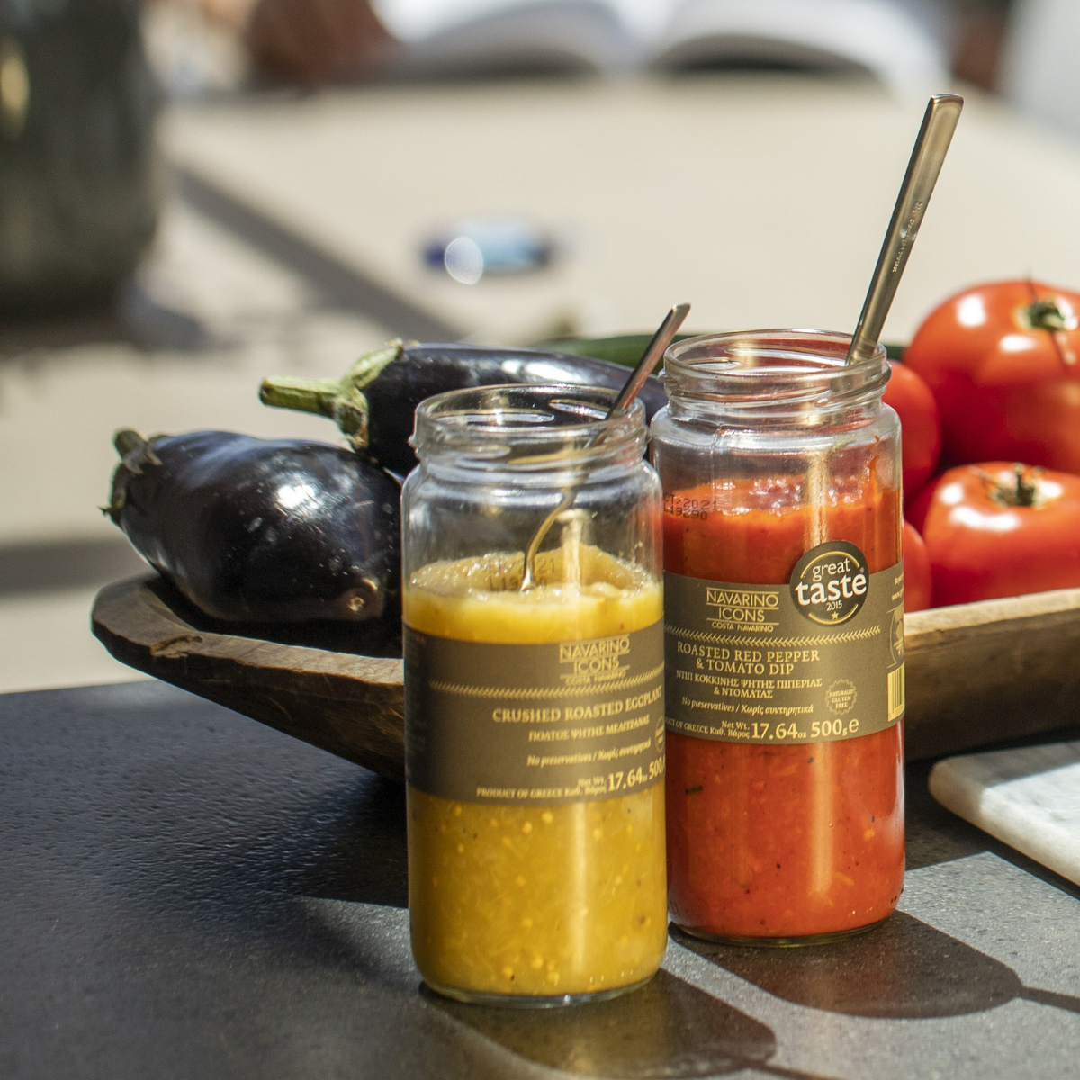Navarino Icons Roasted Red Pepper and Tomato Dip