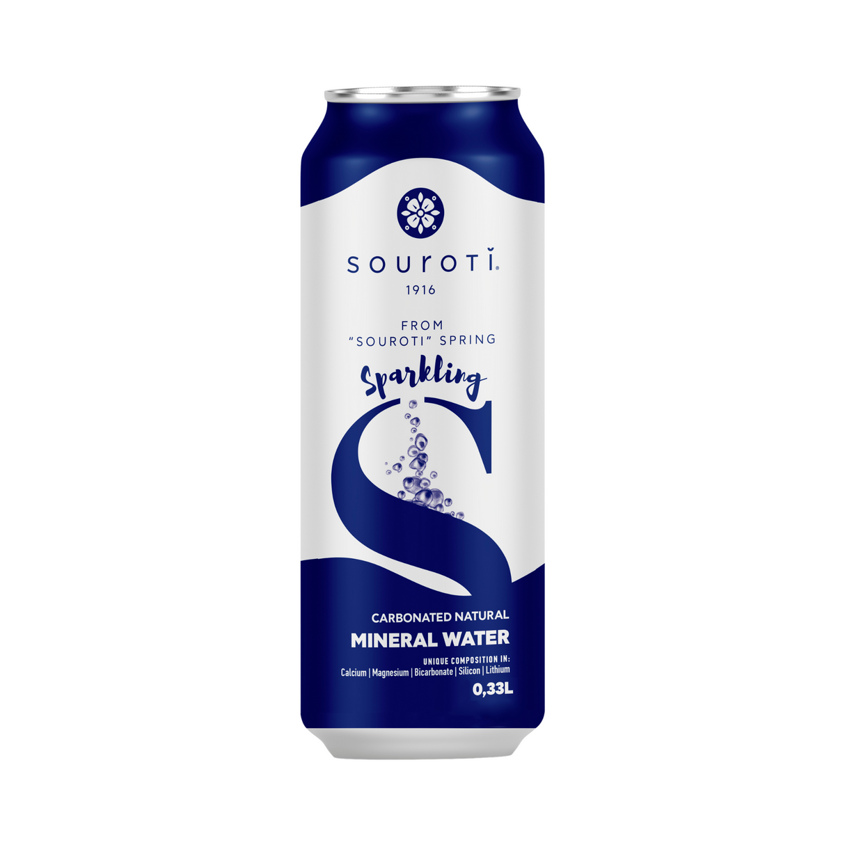Souroti Carbonated Natural Mineral Water