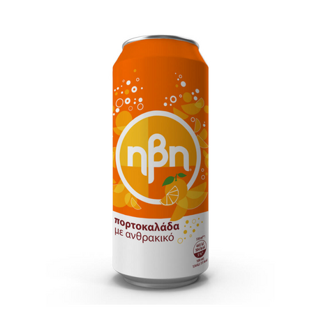 IVI Orange Carbonated Juice, orange soda, soda, Greek soda, juice, orange juice, carbonated orange juice