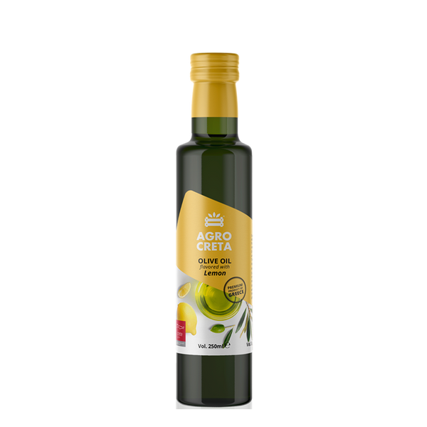 Agro Creta Lemon Olive Oil, olive oil, lemon olive oil, olive oil from Greece, Greek olive oil