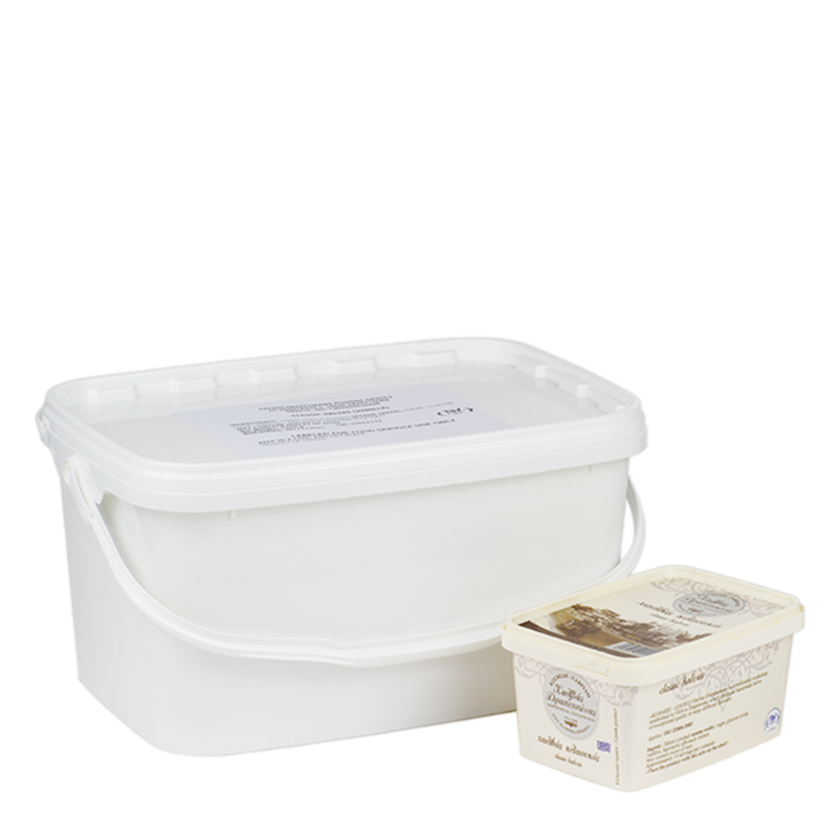 Halvas Drapetsonas with Vanilla Classic, Greek dessert, vanilla dessert, vegan dessert, Greek sweets, halva