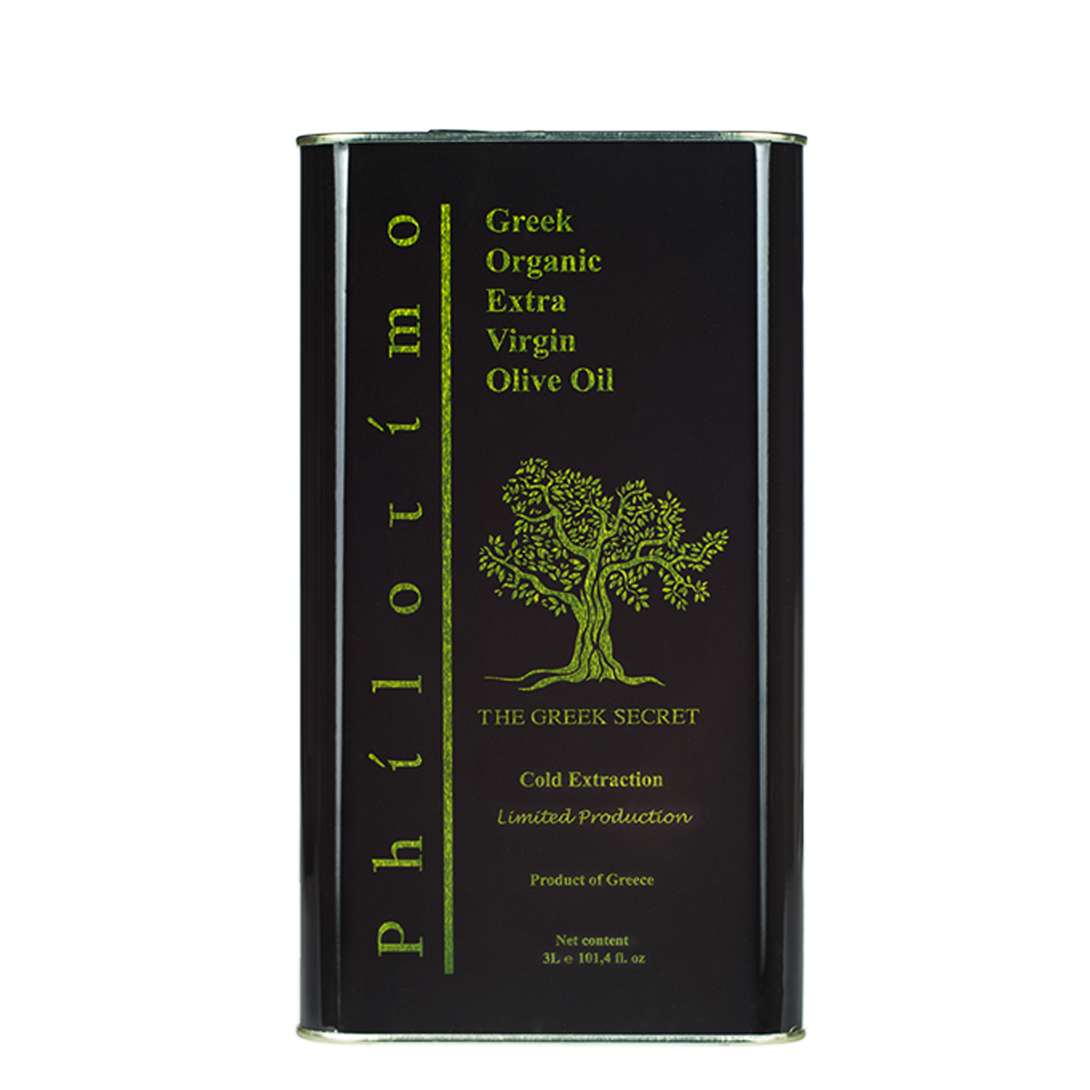 Philotimo Organic Extra Virgin Olive Oil, extra virgin olive oil, olive oil, Greek olive oil, organic olive oil