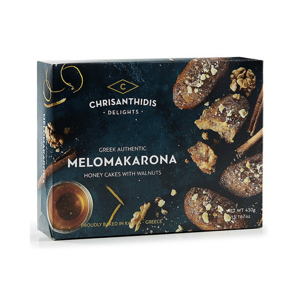 Chrisanthidis Melomakarona with Honey & Walnuts