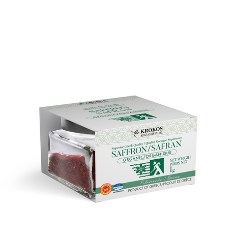 Krokos Kozanis Organic Saffron, organic saffron, Greek saffron, saffron